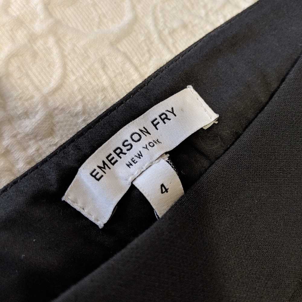 Emerson Fry Blk Ponte Pant